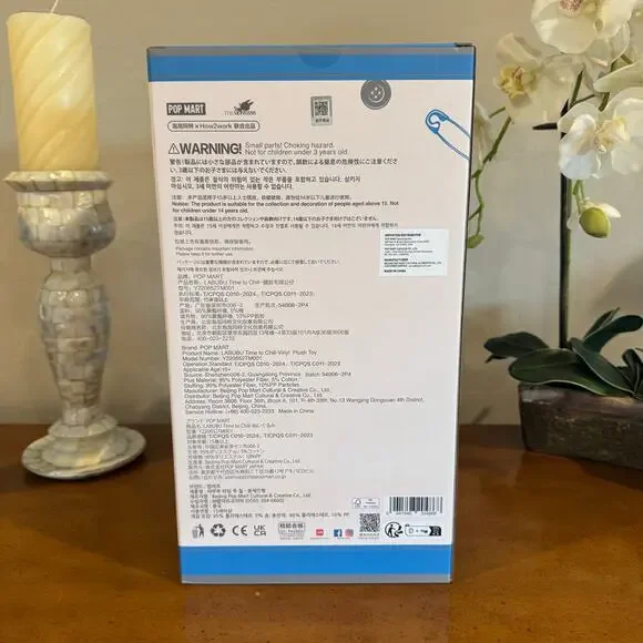 Labubu Time to Chill Pop Mart Plush Collectible Toy Authentic - Picture 4 of 12